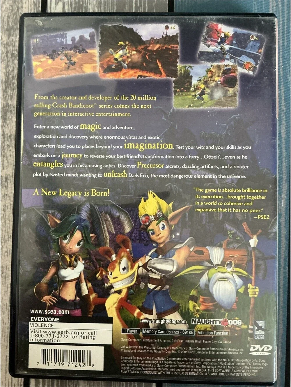 Jak and Daxter: The Precursor Legacy Greatest Hits - Missing Manual - Tested